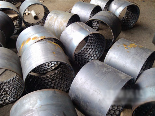 龜甲網耐磨管道 龜甲網耐磨管道