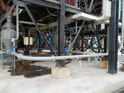 陶瓷復合耐磨彎頭安裝效果圖 陶瓷復合耐磨彎頭安裝效果圖